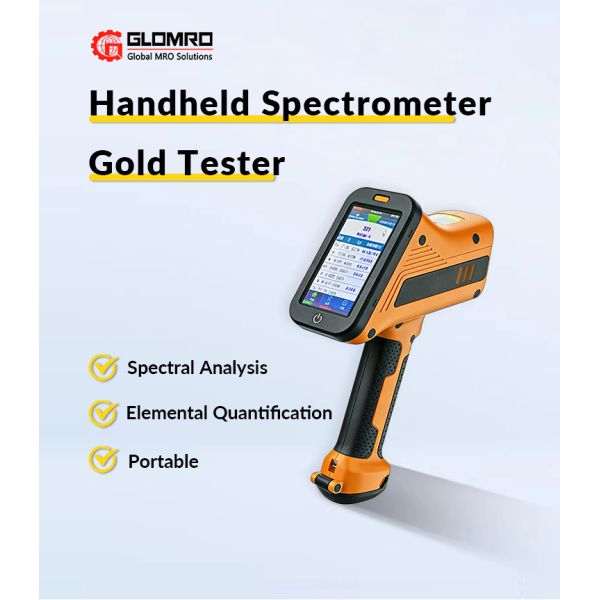 GLO-KEY3000 Portable Handheld Spectrum Analyzer Digital Xrf Alloy Metal Analyzer Precious Metal Tester