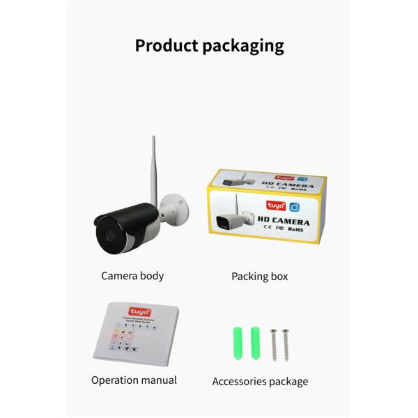 3MP New arrival security system outdoor Tuya App wifi Kit H.265