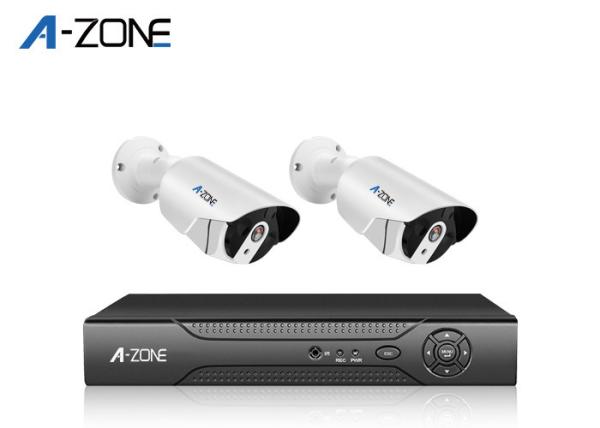 2 Camera Hd Ip Nvr Security System Cctv Camera And Monitor Kit 3pcs Array LEDS