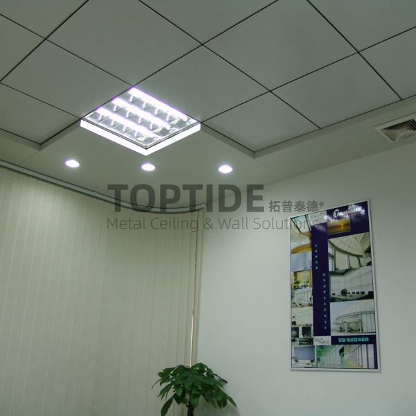 Decoration Perforated Lay in Ceiling System Aluminum Cross T Ceiling Grid