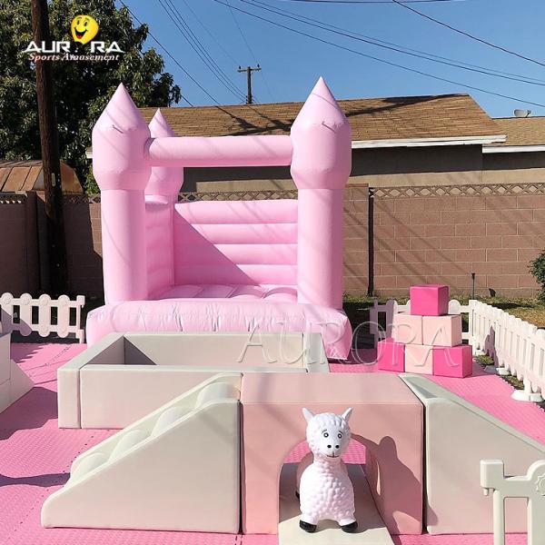 Kids Soft Play Equipment Daycare Center Indoor Playground Equipment Indoor Pink