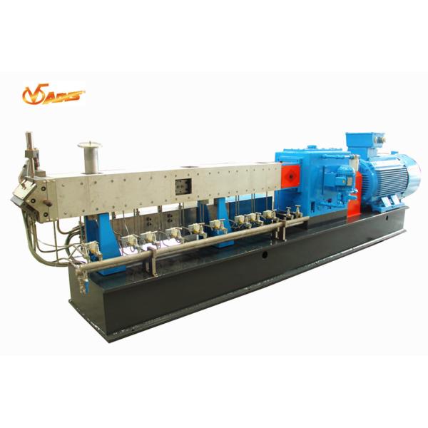62.5mm Dia Twin Screw Compounding Extruder Glass Fiber Reinforced With PBT