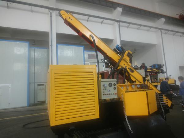 Yellow Color Grouting Machine For Conveying Slurry , Compress Air And Water