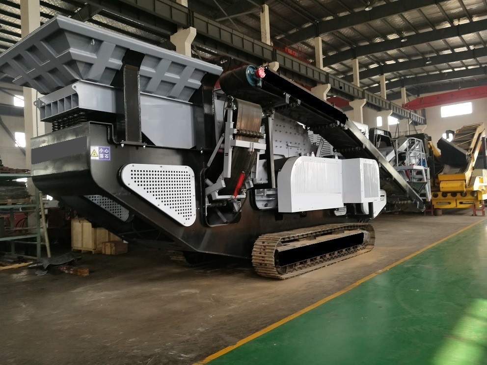Portable Stone Gold Ore Crusher Mobile Rock Jaw Crusher with Semi-automatic Automation