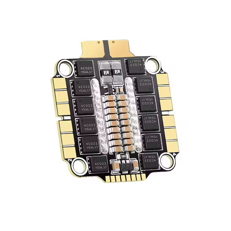 8Bit 4-in-1 Electronic Speed Controller 12S-6S 70A-55A Metal Bluejay Blheli_S 30x30mm OEM Guangdong RC FPV Racer for DAKEFPV