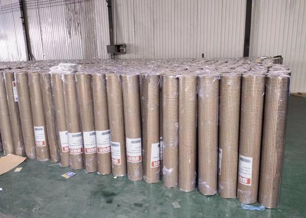 Electro Galvanized Welded Wire Mesh Panels 2mm Gauge 25mm X  25mm Mesh