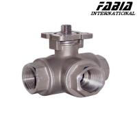 Valve à bille en acier inoxydable