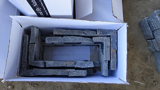 Veneer Cultured Stack Ledge Stone Exterior Wall Cladding Panles With Corners