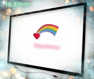 Dustproof 18.5 Inch Multi Infrared Touch Screen Frame 4096x4096 Resolution