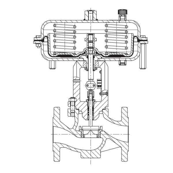 Germany Type 3241/3374 Electric Control Valve Globe Valve Samson steel valve for gas and oil use