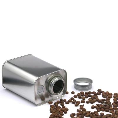 Custom Printed Environmentally Friendly 4 Color Coffee Tin Cans 250 / 500g