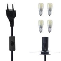 E12 Cordon d'alimentation du porte-lampes avec commutateur 303 pour lampes à sel