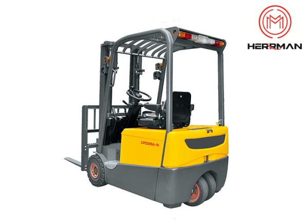 empilhadeira posta elétrica da roda do de alta capacidade três da empilhadeira 1.8T de 6200mm