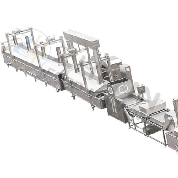 Linha de produção de batatas fritas 200 kg/h