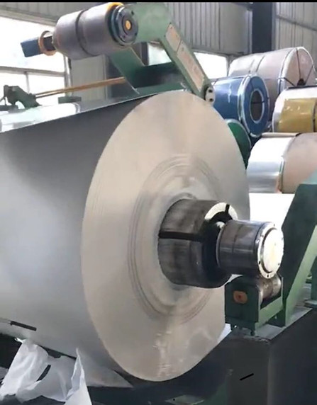 Thickness 0.3 - 3.0mm Steel Strip Coil , 400 Series Stainless Steel Sheet Metal Coil