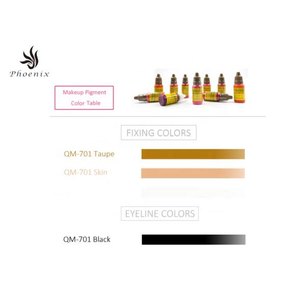 Пигменты макияжа чернил 55g татуировки безопасного пигмента татуировки Феникса органические постоянные