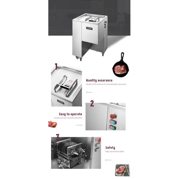 1000W Stainless Steel Boneless Meat Cutting Machine