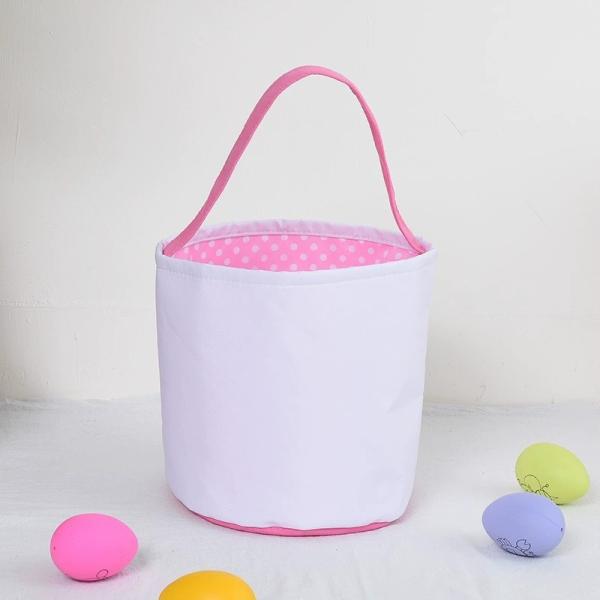 Customizable Sublimation Easter Canvas Tote Bag DIY Printable Blank Canvas Bag