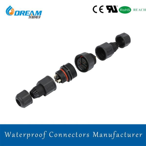 M16 2 3 4 Pin Lighting Outdoor Cable Electronic Screw Waterproof Ip68 Power Connector