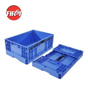 Milk Foldable Vegetable Crates PP Plastic Transport Euro Box Containers Parts
