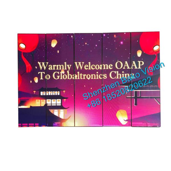 Aluminum Panel Indoor LED Poster Ultralight WiFi/USB/4G 1000 Nits Brightness LED Display for Chian Shop