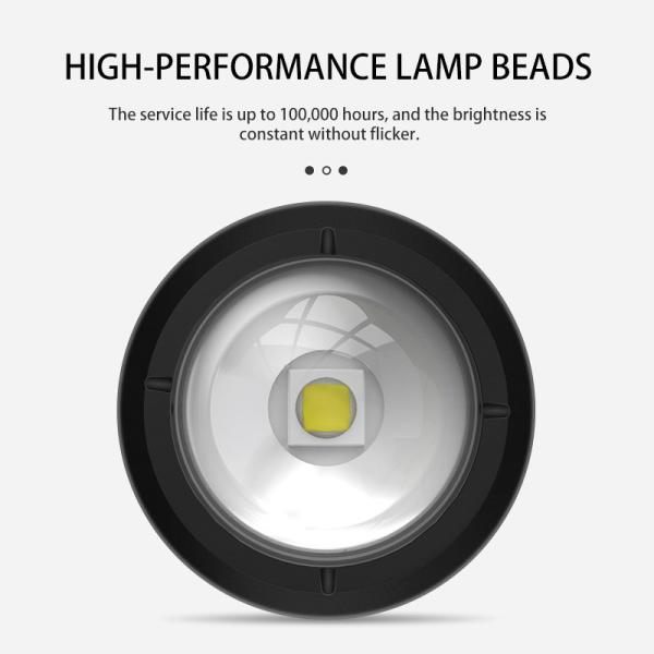 1000 Lumens Handheld Rechargeable Spotlight Mobile Phone Charging