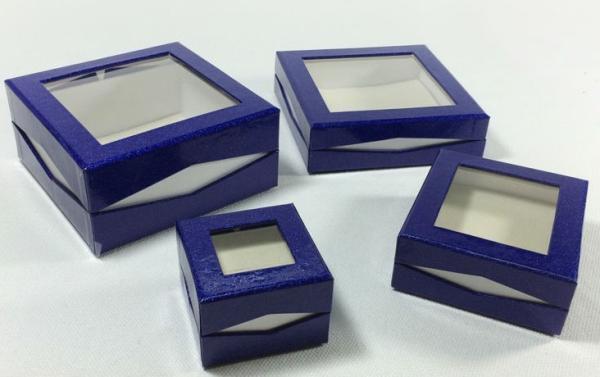 Matte Lamination Fancy Paper Gift Box For Jewelry Packaging