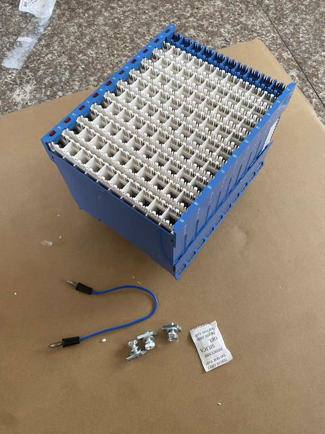 1 Pair Protective Unit LPM for 100 Pairs Cable Side Terminal Block
