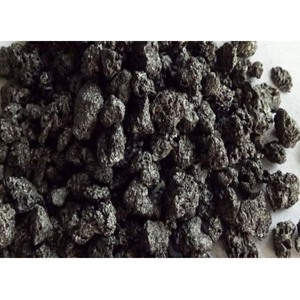 15 Mm High Fc Low S Pitch Coke For Steel Melting , Fuel Grade Coke Low Ash