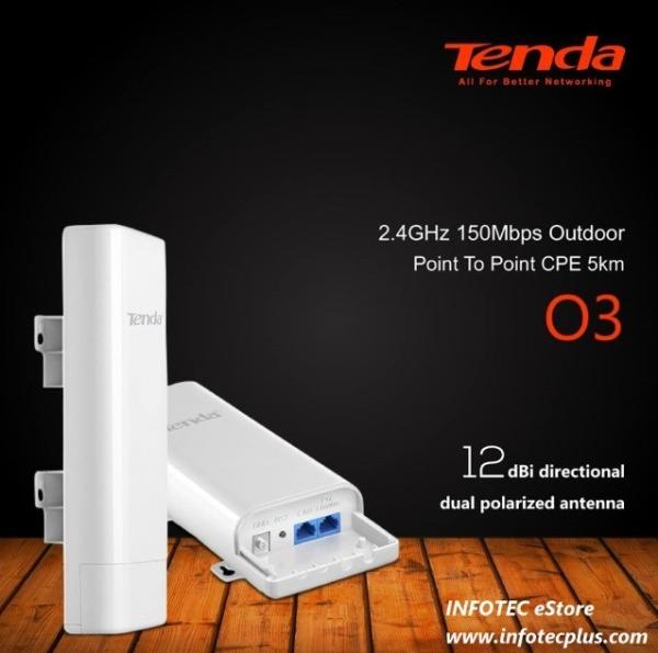 Brand New O3 Outdoor CPE Bridge 5KM Point-to-Point Network Bridge In Stock