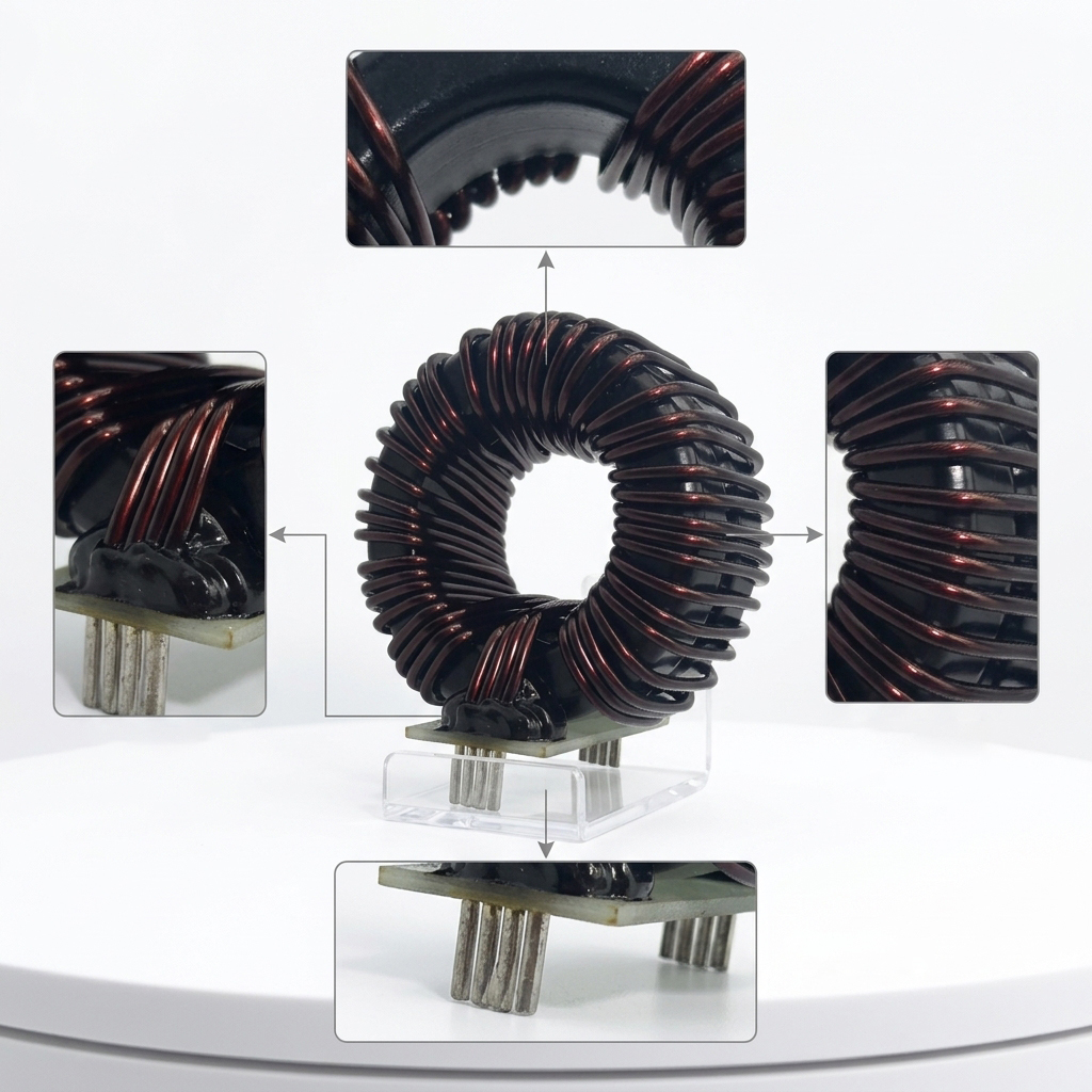 High Power Stable KS301 Toroidal Inductor for Reliable Industrial Energy Storage