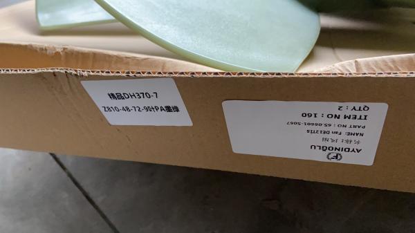 65.06601-5067 Bus Engine Parts Fan DE12TİS