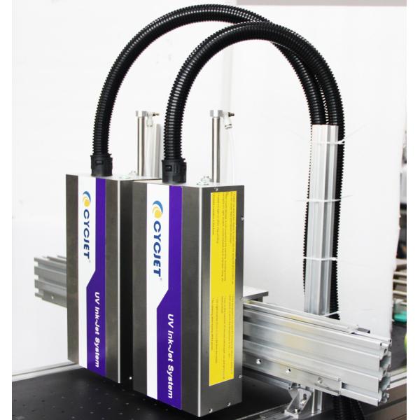 Ce Cycjet UV Inkjet принтер для печатания стальных листов с оцинкованным покрытием 14 см