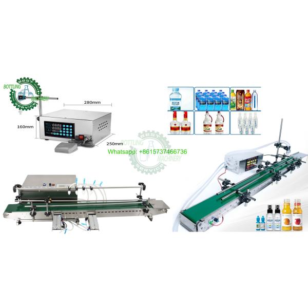 Semi Auto 5L Big Bottle Dish Soap Chemical Liquid 2 4 Head Filling Machine