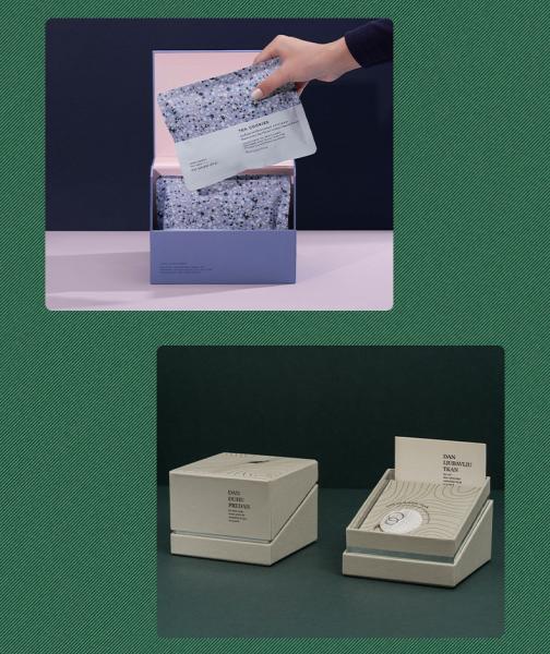 Custom Logo Top Box Logo em relevo Perfume/Óleo Essencial Caixa Cosmética Caixa de presente em papel