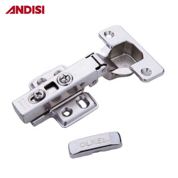 Self Closing Hydraulic Door Hinge Half Overlay Panel Size k 3-7mm Soft Close Hinge