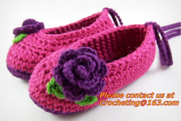 Crochet Baby, Booties, Socks Knitted, Newborn Loafers Shoes Plain Infant Slippers Footwea