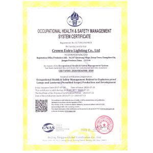 crown extra lighting co. ltd Сертификации