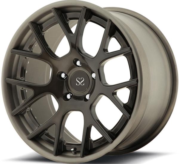 20inch Rims Gloss Black  Customized  2-PC Forged Alloy Rims With 5x120 For BMW M4/ SAE J2530 Alloy Wheels