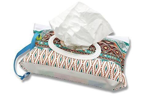Portable wet tissue packaigng bag container, EVA custom wet tissue bag, tissue container bag,tissue packaging diaper pac