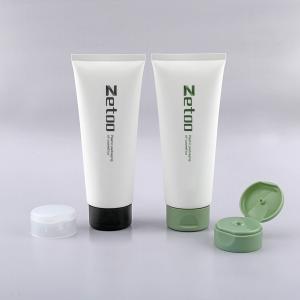 50mm Diameter Shampoo Tube Packaging Round Flip Cap Tube Customized