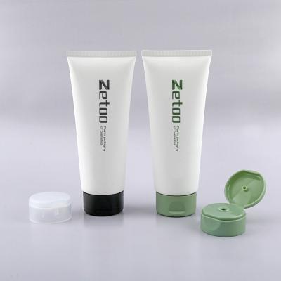 50mm Diameter Shampoo Tube Packaging Round Flip Cap Tube Customized