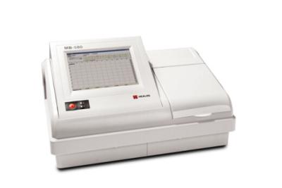 8 Channels Elisa Microplate Reader 96 Wells Single Wavelength 405 450 492 630 Filters