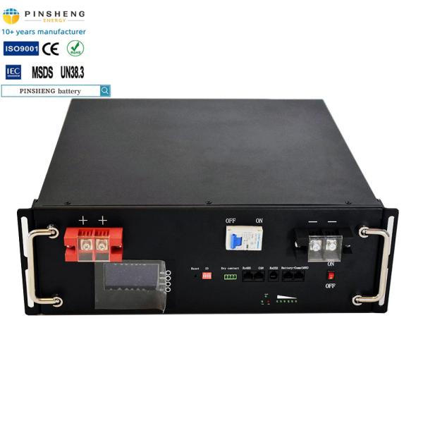 5kwh 10kwh armazenamento de energia doméstica módulo de íons de lítio 100ah armário de rack de servidor bateria de alta tensão lifepo4