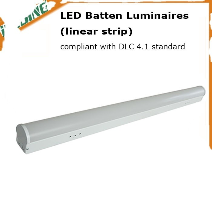 ETL DLC Linear Led Batten Strip Light Fixture Tube With 3CCT Tunable for Indoor Commercial