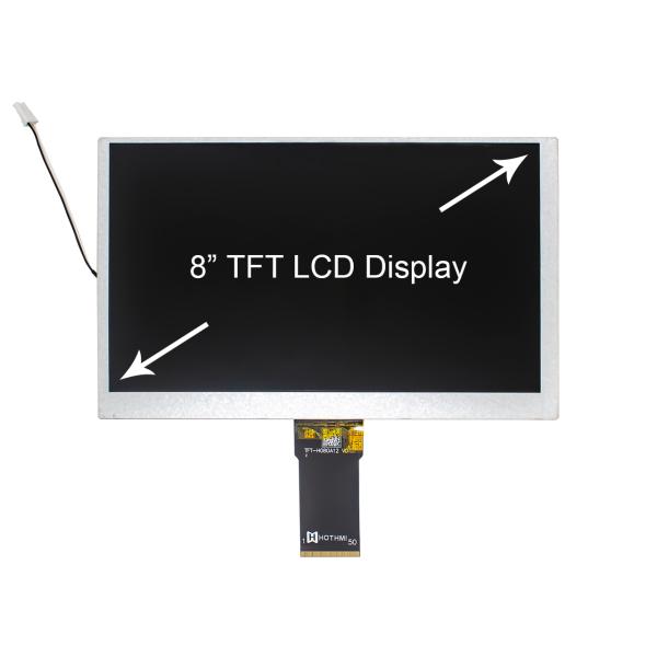 8.0 inch 1024x600 TFT LCD Display with RGB Interface