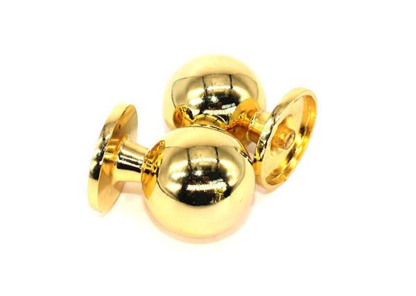 Pressure Die Casting Parts Custom Plating Gold Color Zinc Alloy Closet Drawer Pulls