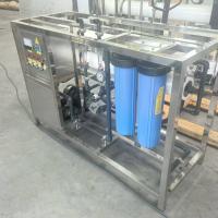 A 500L seawater desalination device that meets the standards for domestic water use