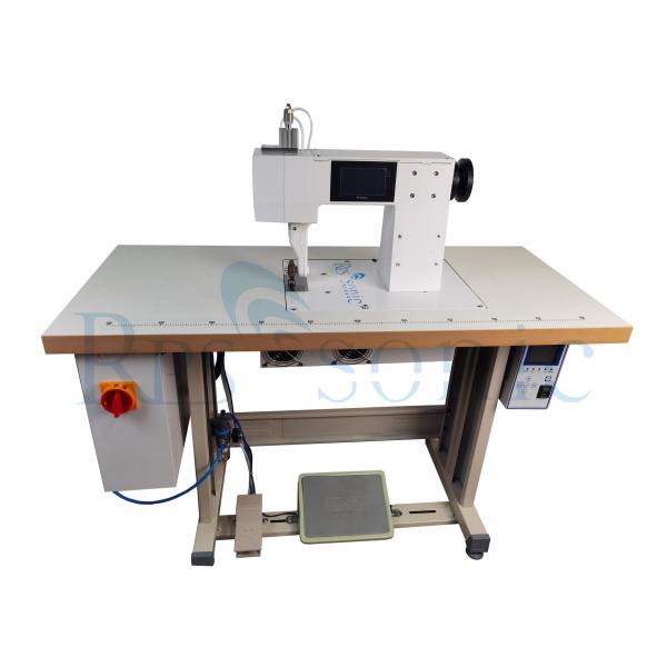 Titanium Horn Ultrasonic Sewing Machine For Non Woven Welding 800W