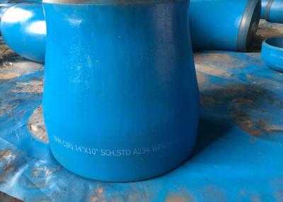 Encaixes de tubulação redutor de ASME B16.9 A234 WPB, redutor concêntrico do aço carbono